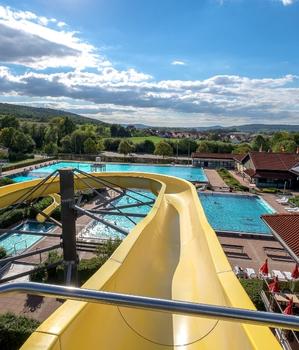 Freibad Aquarena in Zapfendorf in Oberfranken